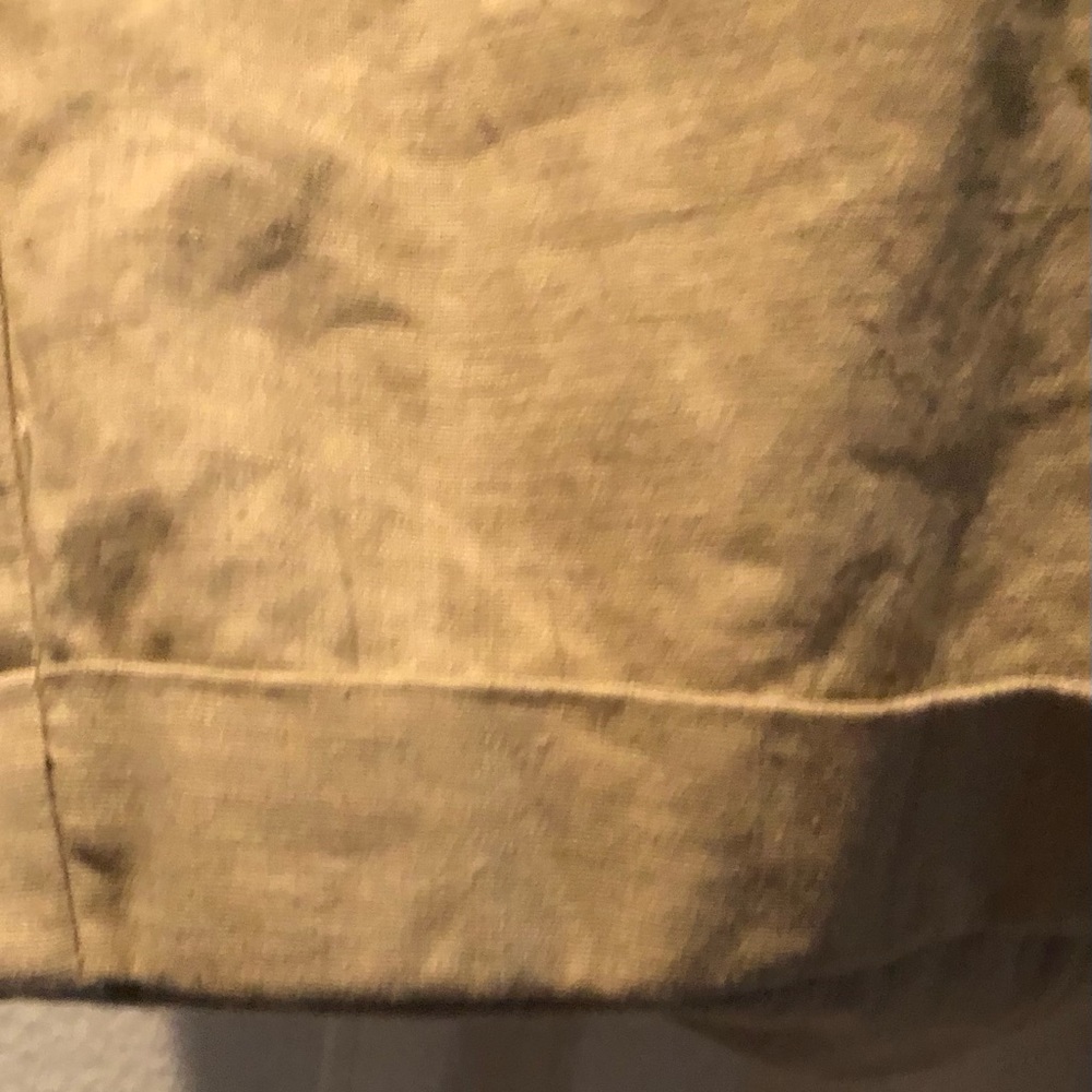Beige Pants with a Cuff by NewPort  News Size 16 - Picture 6 of 6